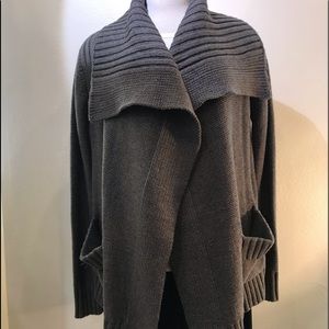 Shawl collar cardigan